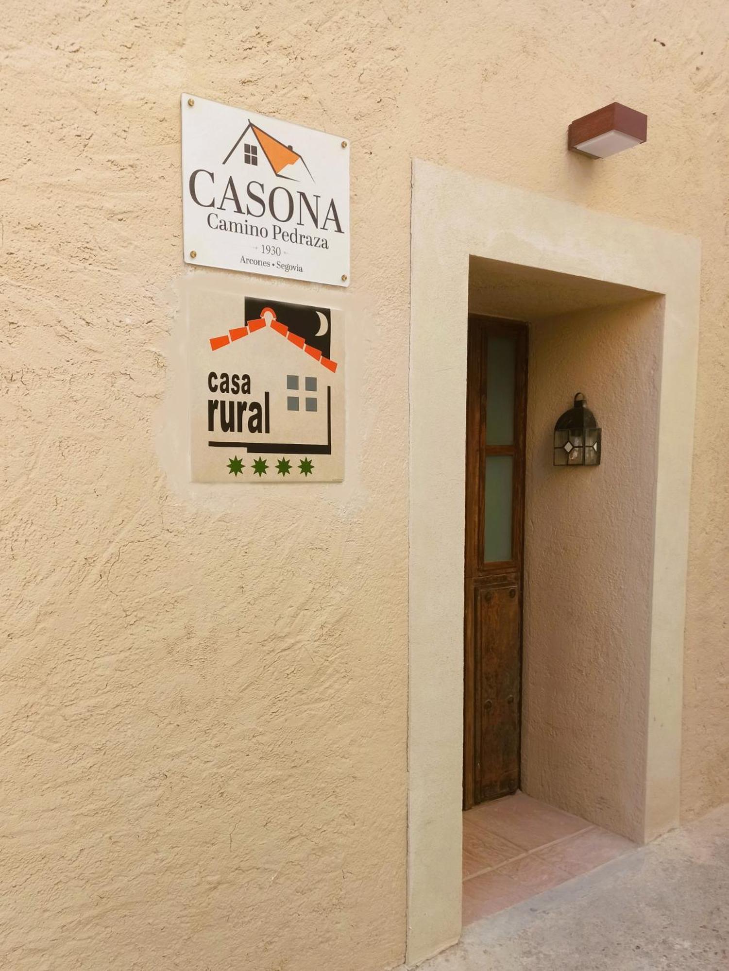 Casa Rural Casona Camino Pedraza - 4 Estrellas Arcones Exterior foto